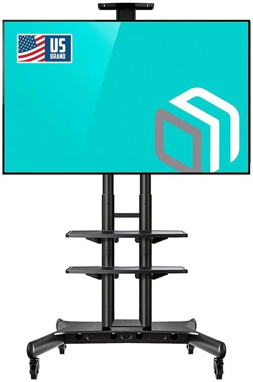 ONKRON Pro TKS18-81 Mobile TV Stand TV Cart for 55''– 86'' screens