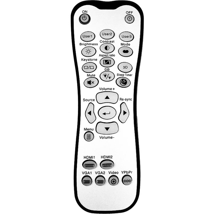 Optoma BR-3001B Remote Control