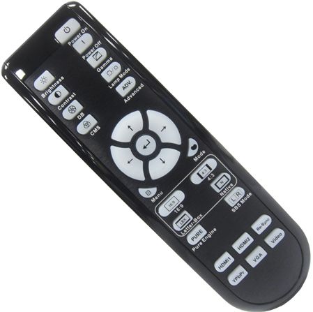 Optoma BR-3058B Remote Control with Backlight