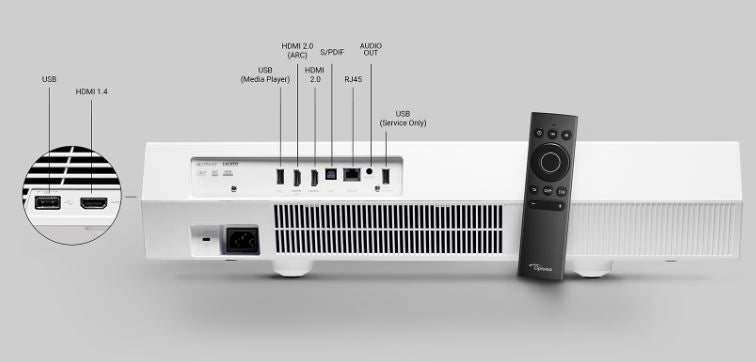 Optoma CinemaX P2 Projector - Thumbnail 2