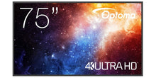 Optoma N3751K 75 Inch N-Series Professional Display Front