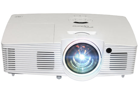 Optoma X316ST Multimedia DLP Short Throw Projector front view