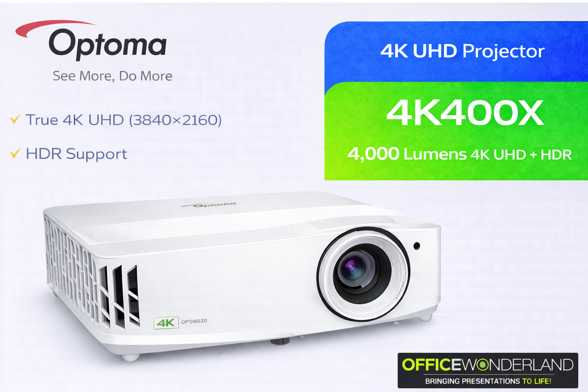 Optoma 4K400X 4,000 Lumens 4K UHD Projector