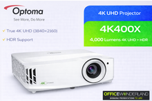 Optoma 4K400X 4,000 Lumens 4K UHD Projector