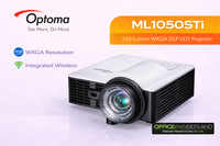 Optoma ML1050STi 535-Lumen WXGA DLP LED Projector
