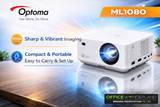 Optoma ML1080 1080P Portable Laser Projector