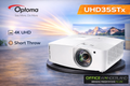 Optoma UHD35STx 3600-Lumen 4K UHD Short-Throw DLP Home Theater and Gaming Projector