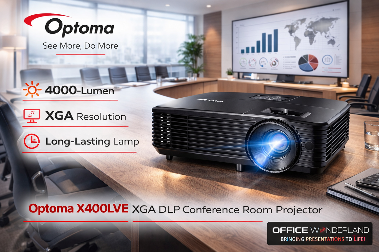 Optoma X400LVe XGA DLP Conference Room Projector