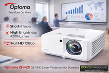 Optoma ZH420 DLP HD Laser Projector for Business and Education
