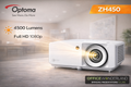 Optoma ZH450 4500 Lumens Full HD 1080p laser projector