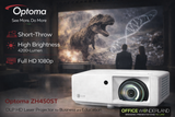 Optoma ZH450ST DLP HD Laser Projector for Business and Education