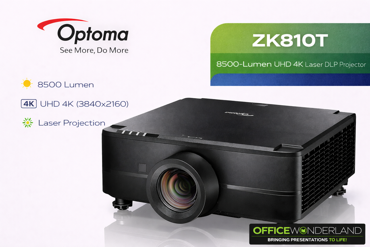 Optoma  ZK810T 8500-Lumen UHD 4K Laser DLP Projector