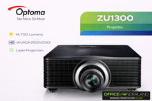 Optoma ZU1300 12000-Lumen 12000 Lumens WUXGA Large Venue Laser Projector | Authorized Dealer