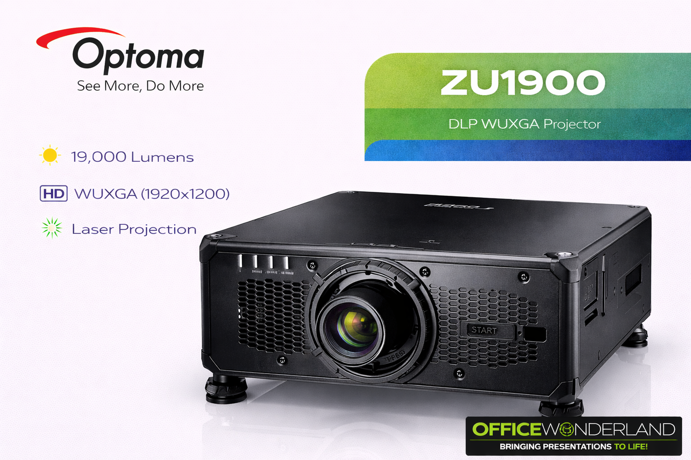 Optoma ZU1900 DLP WUXGA Projector