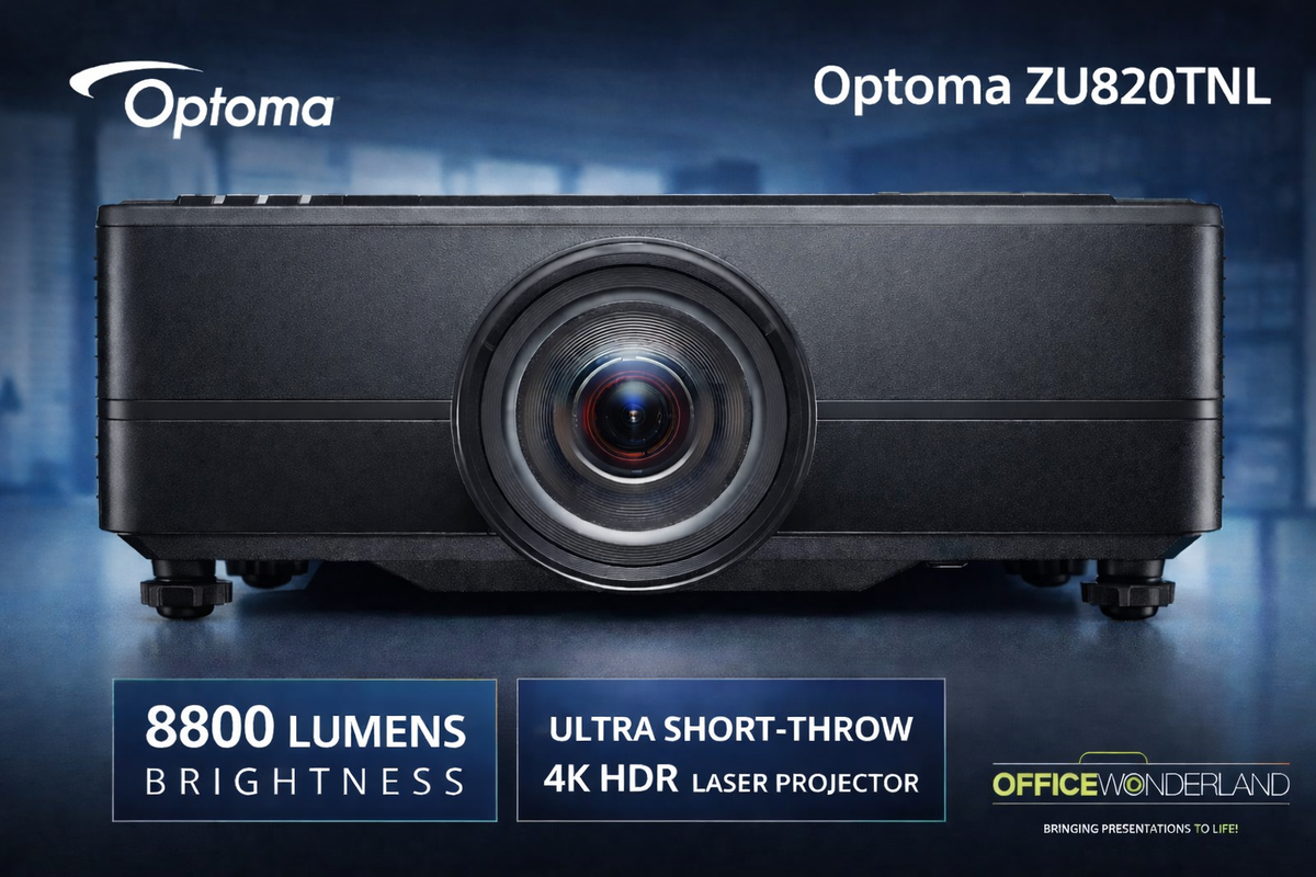 Optoma Technology ZU820TNL 7400-Lumen WUXGA Laser DLP Projector (No Lens) - Buy Online | Authorized Dealer