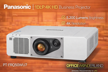 Panasonic PT-FRQ50WU7 1DLP 4K HD Business Projector