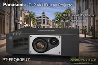 Panasonic PT-FRQ60BU7 DLP 4K HD Laser Projector