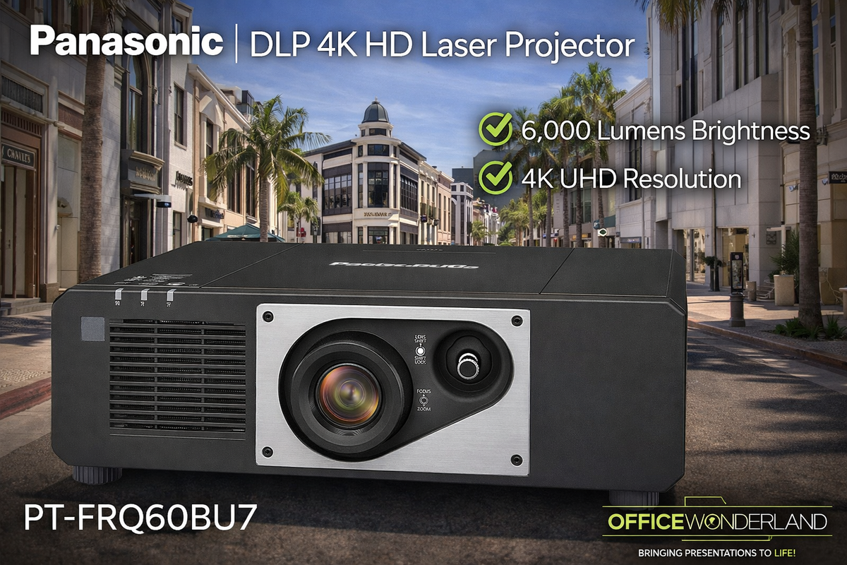 Panasonic PT-FRQ60BU7 DLP 4K HD Laser Projector