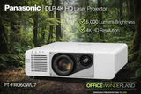 Panasonic PT-FRQ60WU7 DLP 4K HD Laser Projector