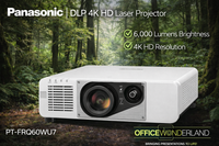 Panasonic PT-FRQ60WU7 DLP 4K HD Laser Projector