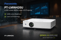Panasonic PT-LMW420U 4,200-Lumen WXGA Laser LCD Projector