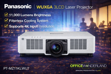 Panasonic PT-MZ11KLWU7 WUXGA 3LCD Laser Projector