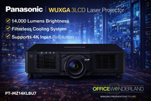 Panasonic PT-MZ14KLBU8 WUXGA 3LCD Laser Projector