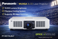 Panasonic PT-MZ17KLWU7 WUXGA 3LCD Laser Projector