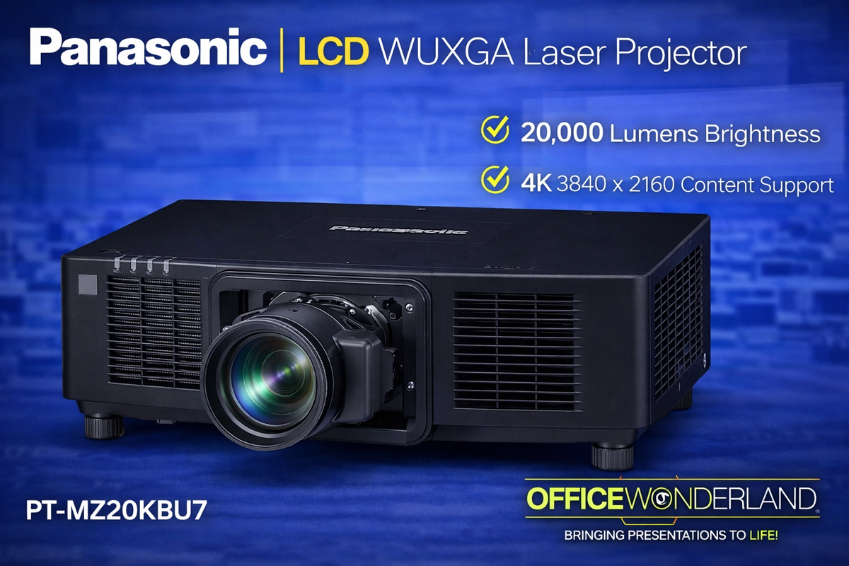Panasonic PT-MZ20KLBU7 LCD WUXGA laser Projector