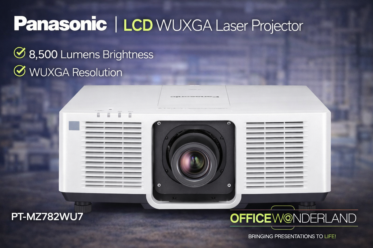 Panasonic PT-MZ782WU8 LCD WUXGA Laser Projector