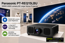 Panasonic PT-REQ15LBU 12000 ANSI Lumens 4K  Large Venue Projector