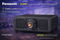 Panasonic PT-REZ12BU7 12,000 Lumens, Laser, WUXGA Resolution (1,920 x 1,200), DLP Projector, Filter-Free, Black