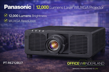 Panasonic PT-REZ12BU7 12,000 Lumens, Laser, WUXGA Resolution (1,920 x 1,200), DLP Projector, Filter-Free, Black