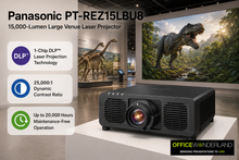 Panasonic PT-REZ15LBU8 15,000-Lumen  Large Venue Laser Projector