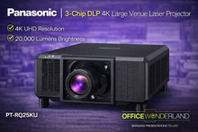 Panasonic PT-RQ25KU 3-Chip DLP 4K Large Venue Laser Projector