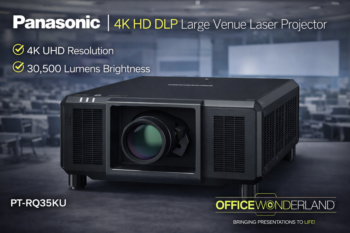 Panasonic PT-RQ35KU 4K HD DLP Large Venue Laser Projector