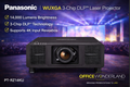 Panasonic PT-RZ14KU WUXGA 3-Chip DLP™ Laser Projector