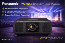 Panasonic PT-RZ14KU WUXGA 3-Chip DLP™ Laser Projector