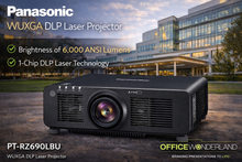 Panasonic PT-RZ690LBU WUXGA DLP Laser Projector (Open Box) 3 Year Warranty / 0 hours