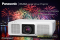 Panasonic  PT-RZ6LWU7 WUXGA Large Venue Projector