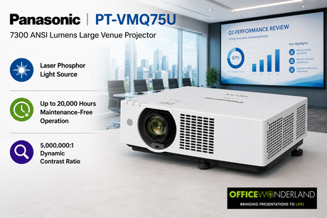 Panasonic PT-VMQ75U 7300 ANSI Lumens Large Venue Projector
