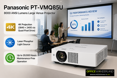 Panasonic PT-VMQ85U 8000 ANSI Lumens Large Venue Projector