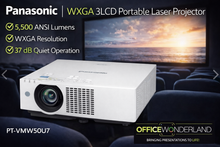 Panasonic PT-VMW50U7 WXGA 3LCD Portable Laser Projector