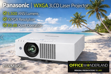 Panasonic PT-VMW51U7 WXGA 3LCD Laser Projector