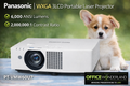 Panasonic PT-VMW60U7 WXGA 3LCD Portable Laser Projector