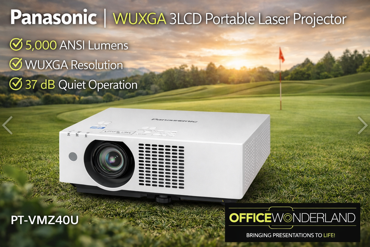 Panasonic PT-VMZ40U WUXGA 3LCD Portable Laser Projector