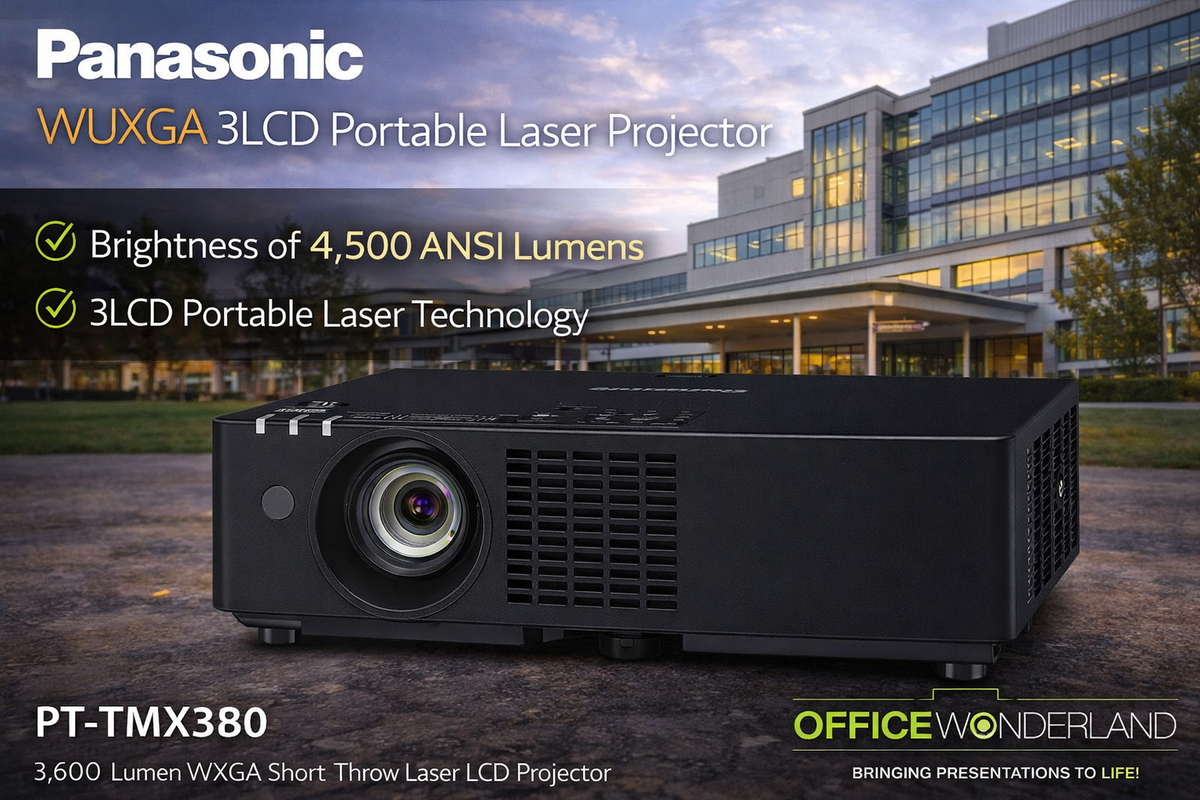 Panasonic PT-VMZ41BU7 WUXGA 3LCD Portable Laser Projector