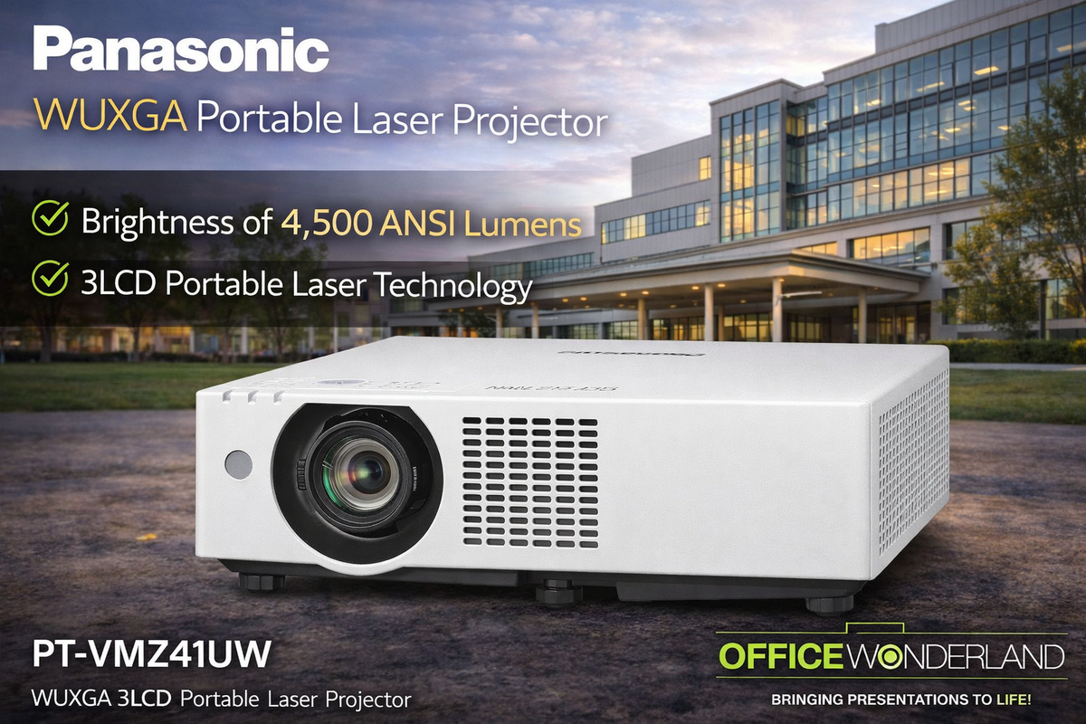 Panasonic PT-VMZ41UW WUXGA Portable Laser Projector