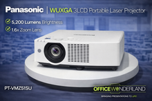 Panasonic PT-VMZ51SU WUXGA 3LCD Portable Laser Projector