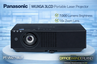 Panasonic PT-VMZ71BU7 WUXGA 3LCD Portable Laser Projector